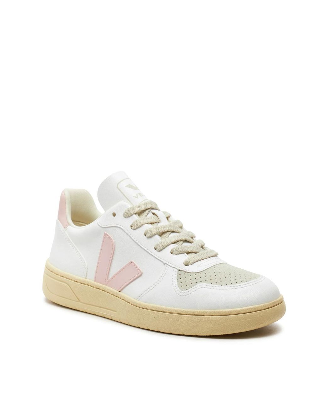 Veja White V-10 Cwl Sneakers Shoes