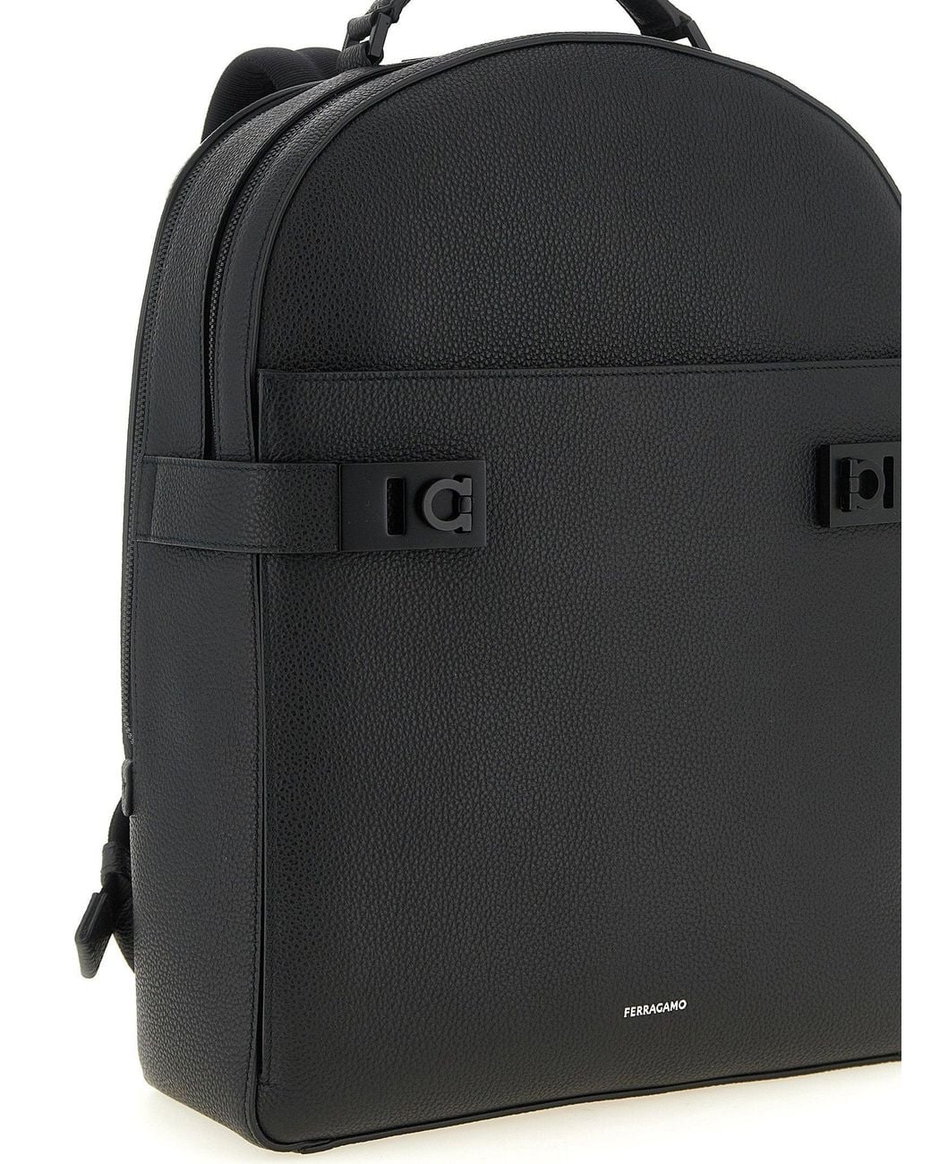 Ferragamo Black Backpack for men