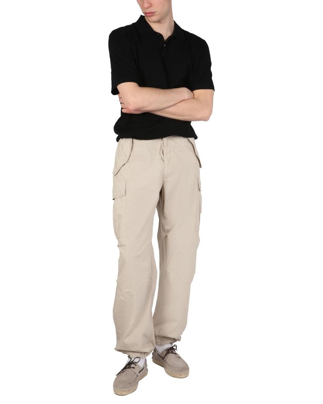 East Harbour Surplus Natural Perth Pants Cotton Trousers for men