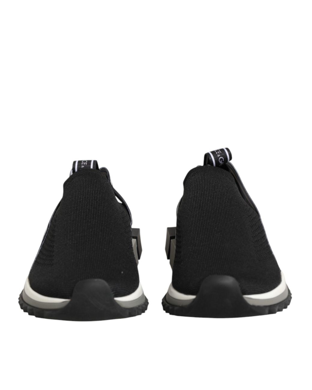 Dolce & Gabbana Black Slip On Sorrento Low Top Sneakers Shoes 05+Pa+Pl+Vi