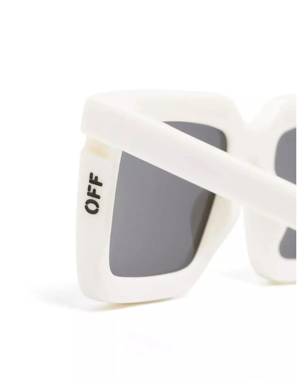 Off-White c/o Virgil Abloh White Tucson Logo Sunglasses Accessories for men