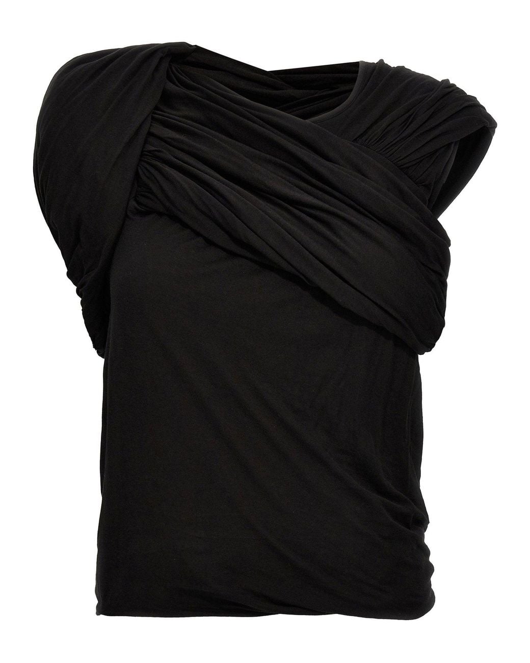 Rick Owens Black Harness Tank Top