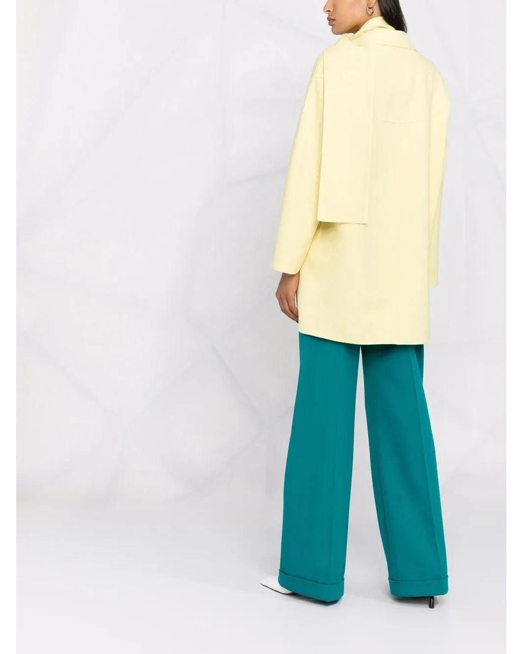 Ferragamo Yellow Coat