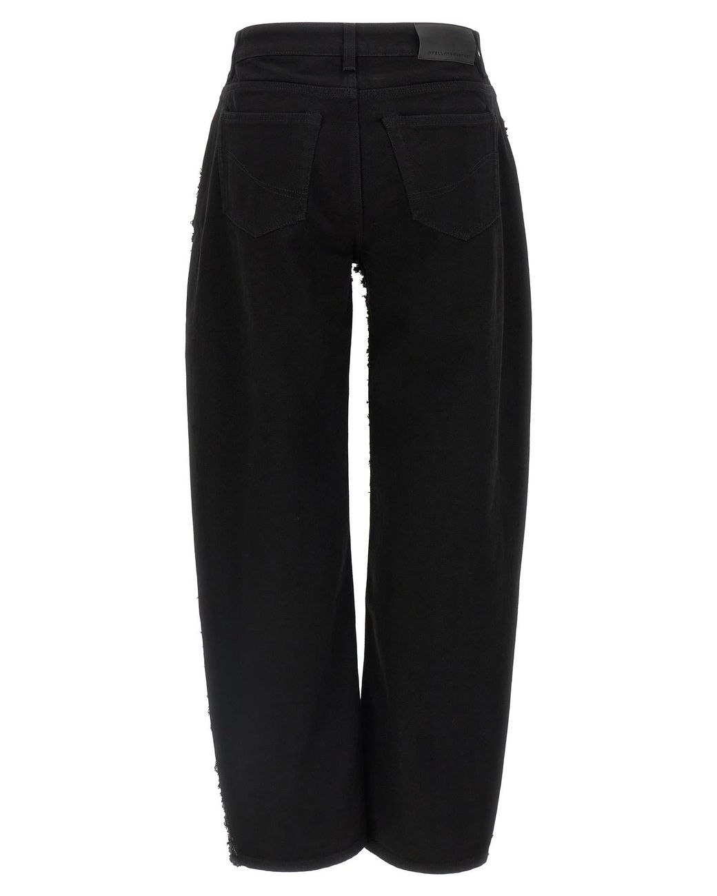 Stella McCartney Black Bouclé Jeans