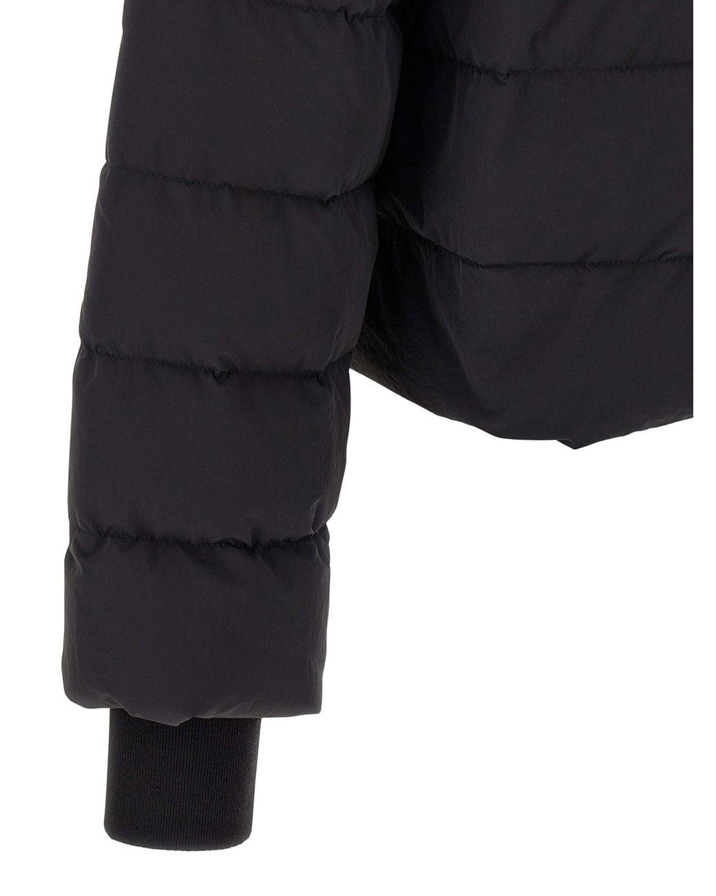 Rick Owens Black Down Jacket