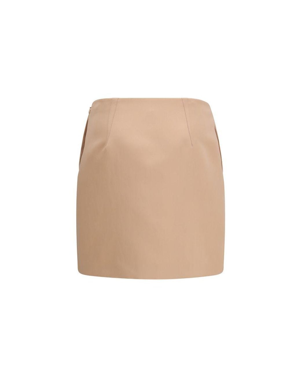 Chloé Natural Polyester Mini Skirt