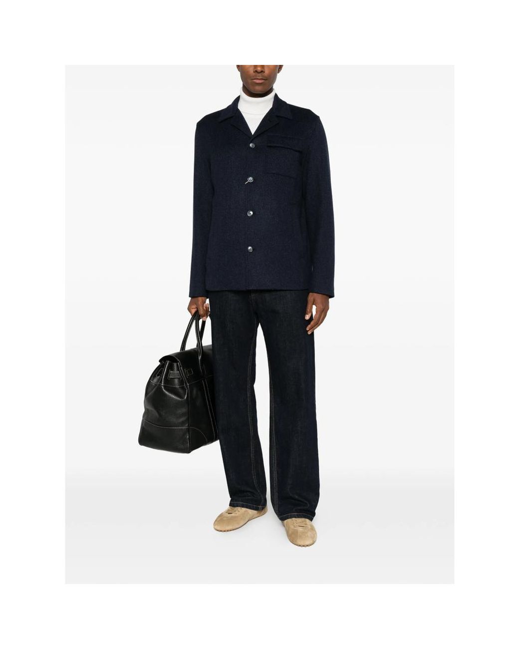 Herno Blue Jackets for men