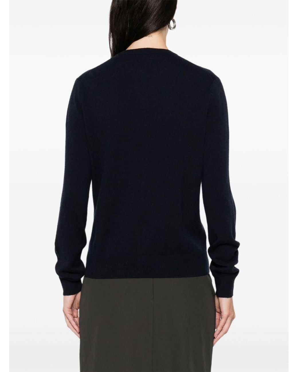 Soft Goat Black Sweaters Cashmere