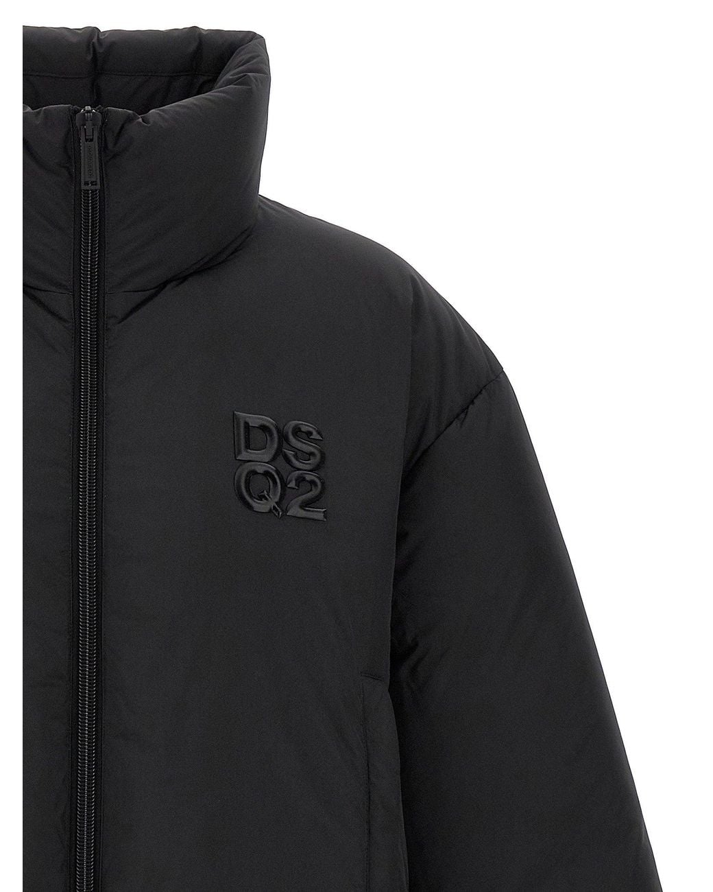 DSquared² Black Ball Down Jacket for men