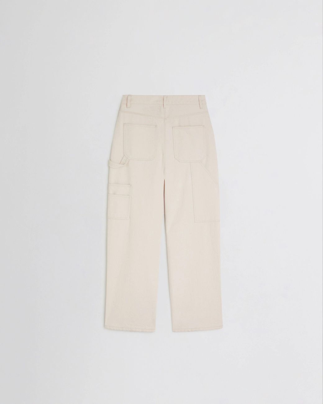 Phoebe Philo White Jeans Carpenter Crème