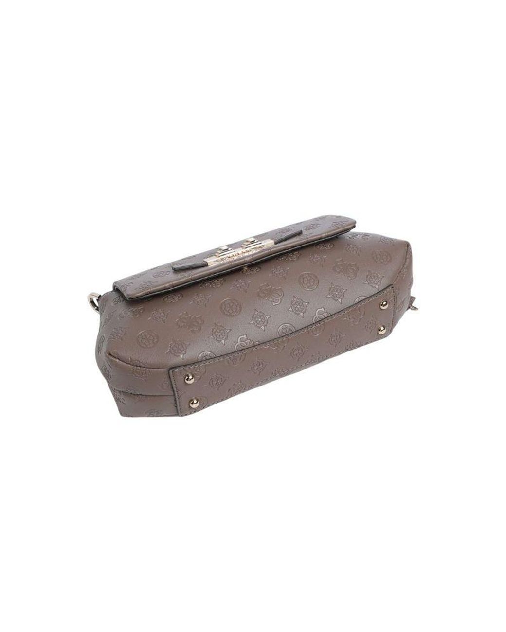 Guess Gray Crossbody Bag Polyurethane Crossbody-Bags