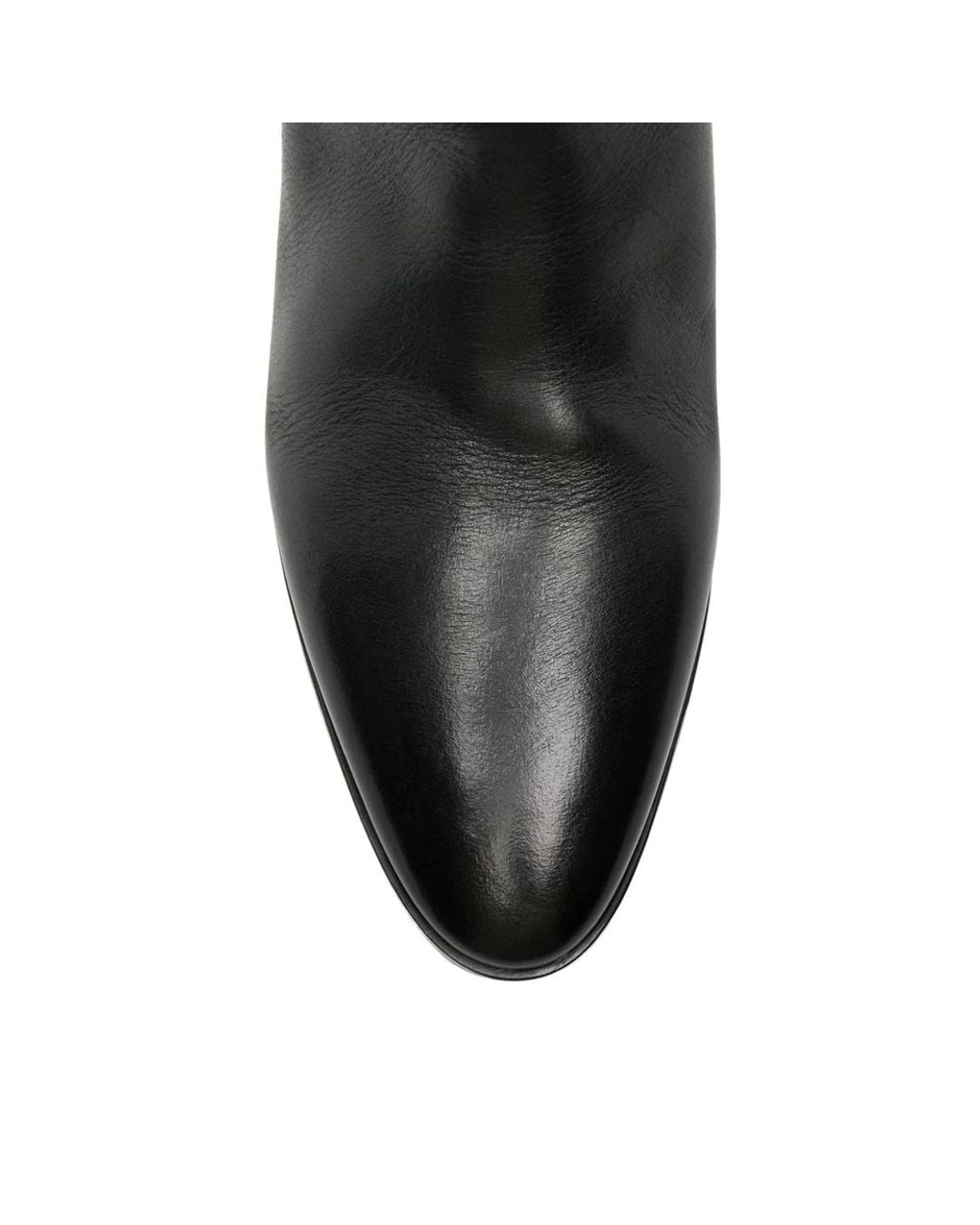 Marsèll Black Side-Zip Leather Ankle Boots for men
