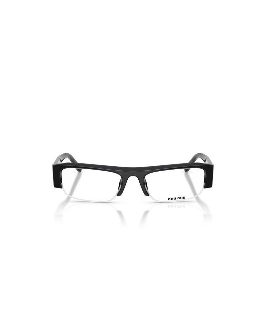 Miu Miu Black Miu Sunglasses Eyewear