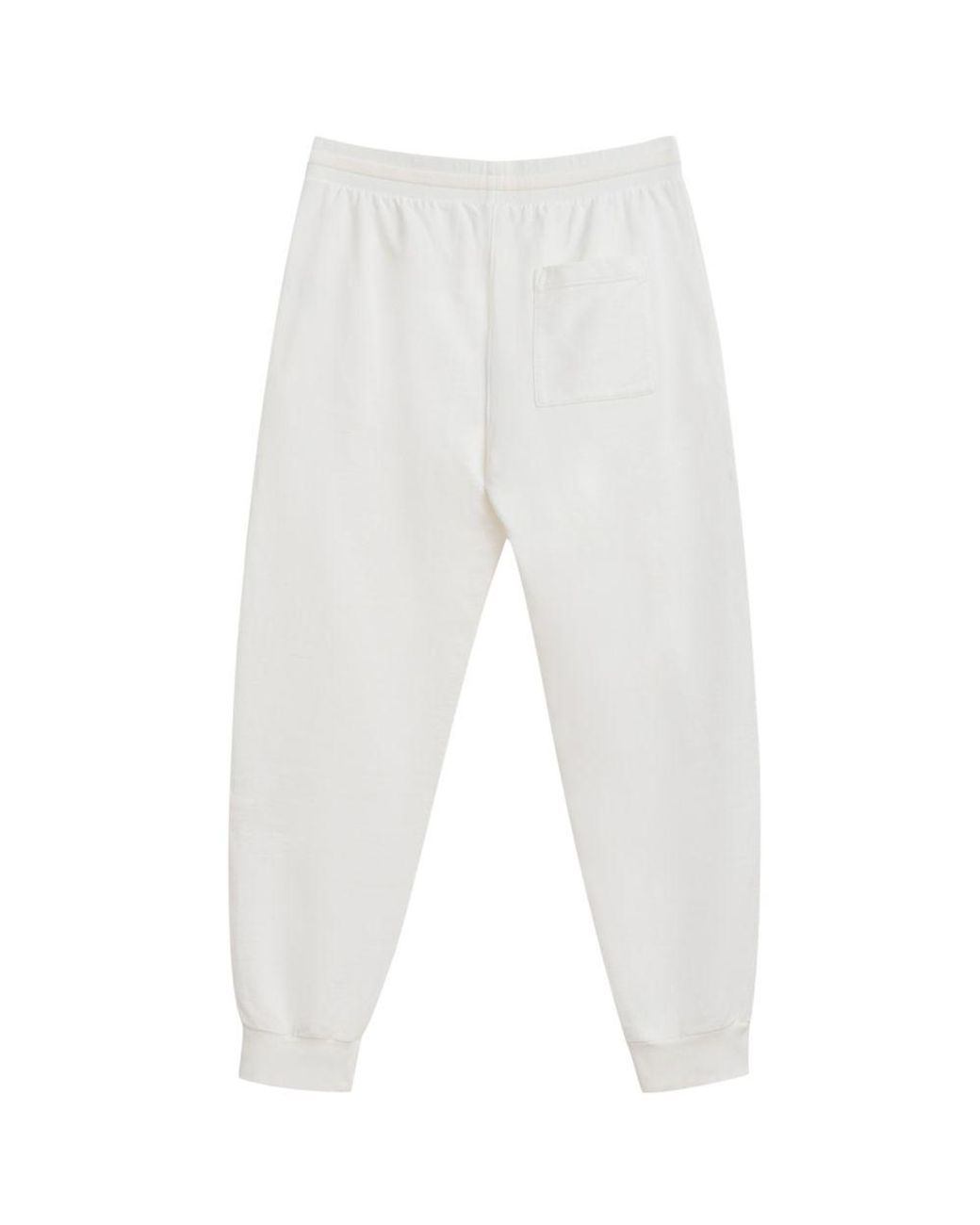 Casablanca White Cotton Athletic Pants for men