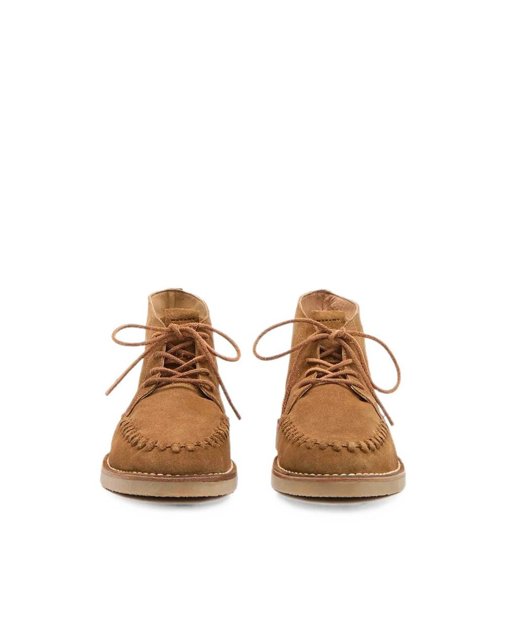 Isabel Marant Brown Suede Lace-Up Trainers Calf Leather Sneaker for men