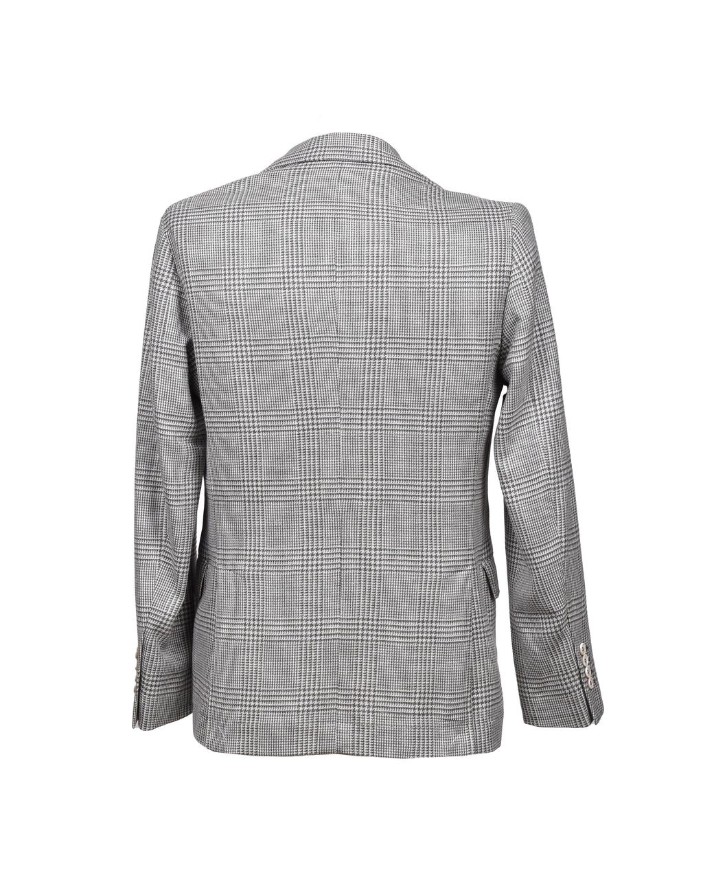 Brunello Cucinelli Blue Gray Wool Blazer for men