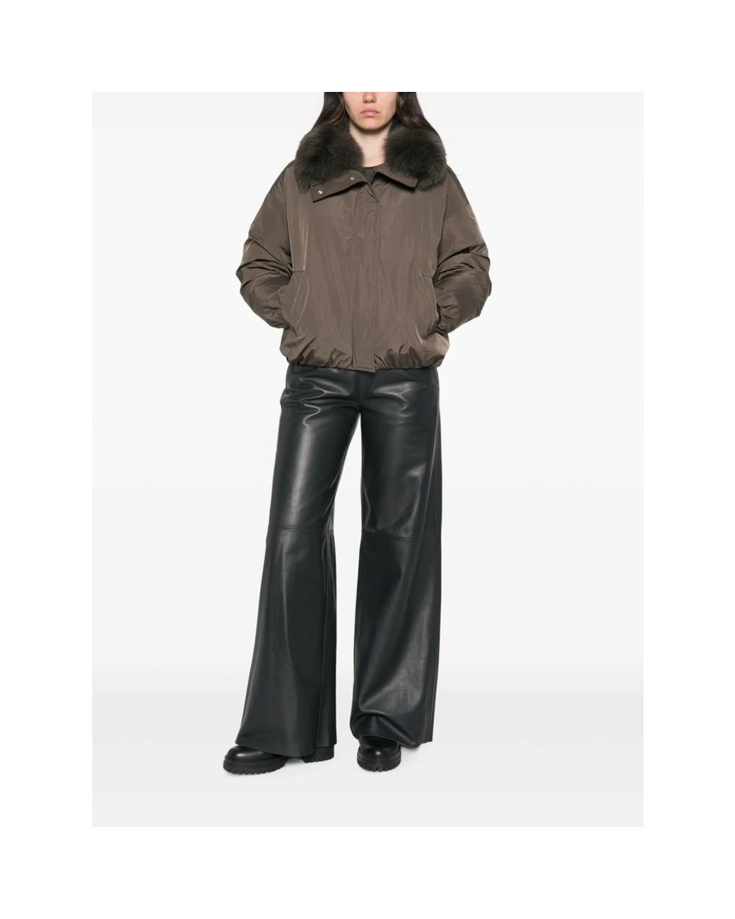 Yves Salomon Green Jackets