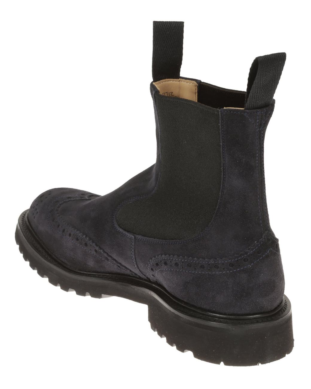 Tricker's Black Henry Castorino Vilite for men