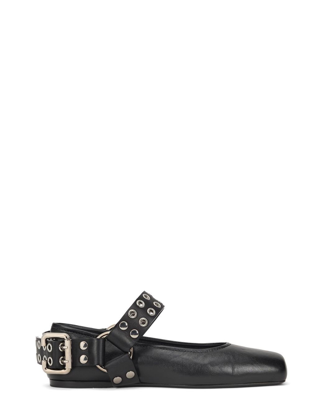 Alaïa Black Leather Biker Boots Calfskin Ballerina Shoes