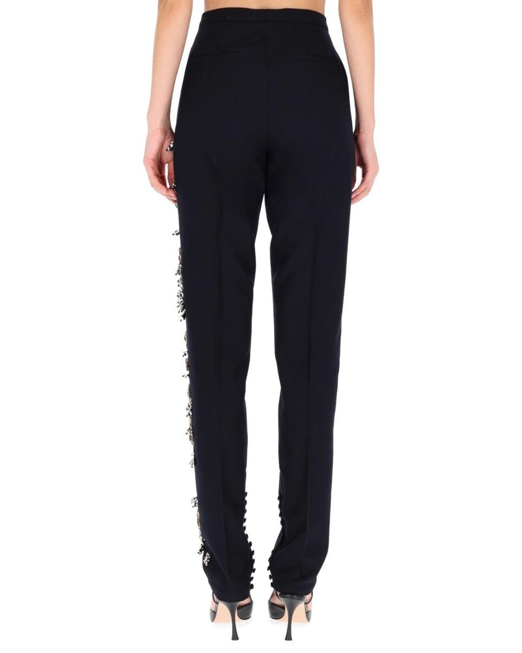 Dries Van Noten Blue Dries Van Noten Trousers