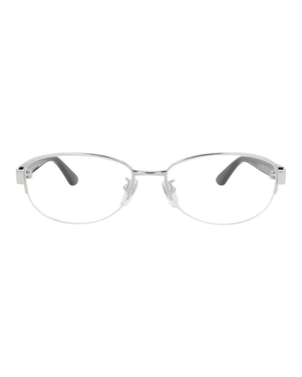 Gucci Metallic Sunglasses Square Full Rim, - Frame And Clear Demo Lenses Lens Gg0859Oj001