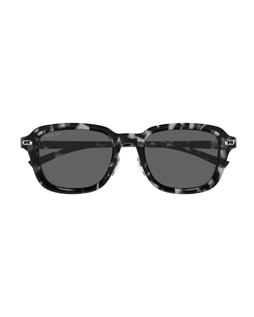 Gucci Black Sunglasses Square Full Rim, Havana Frame And Lens Gg1948Sk002
