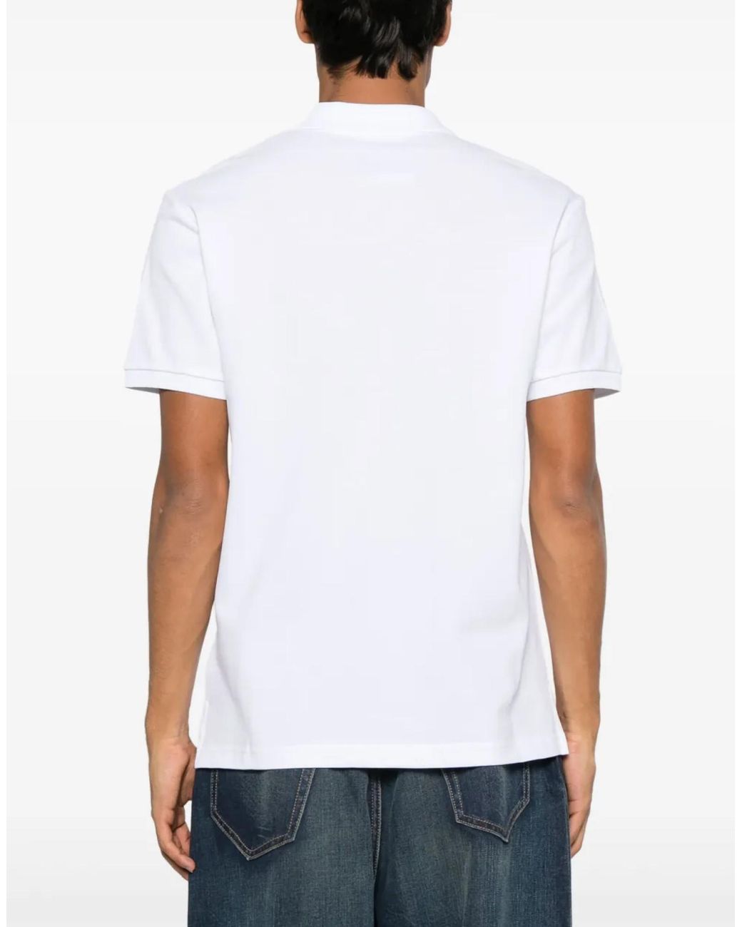 Moschino Blue Teddy Bear Logo Polo Shirt Clothing & T-Shirts for men