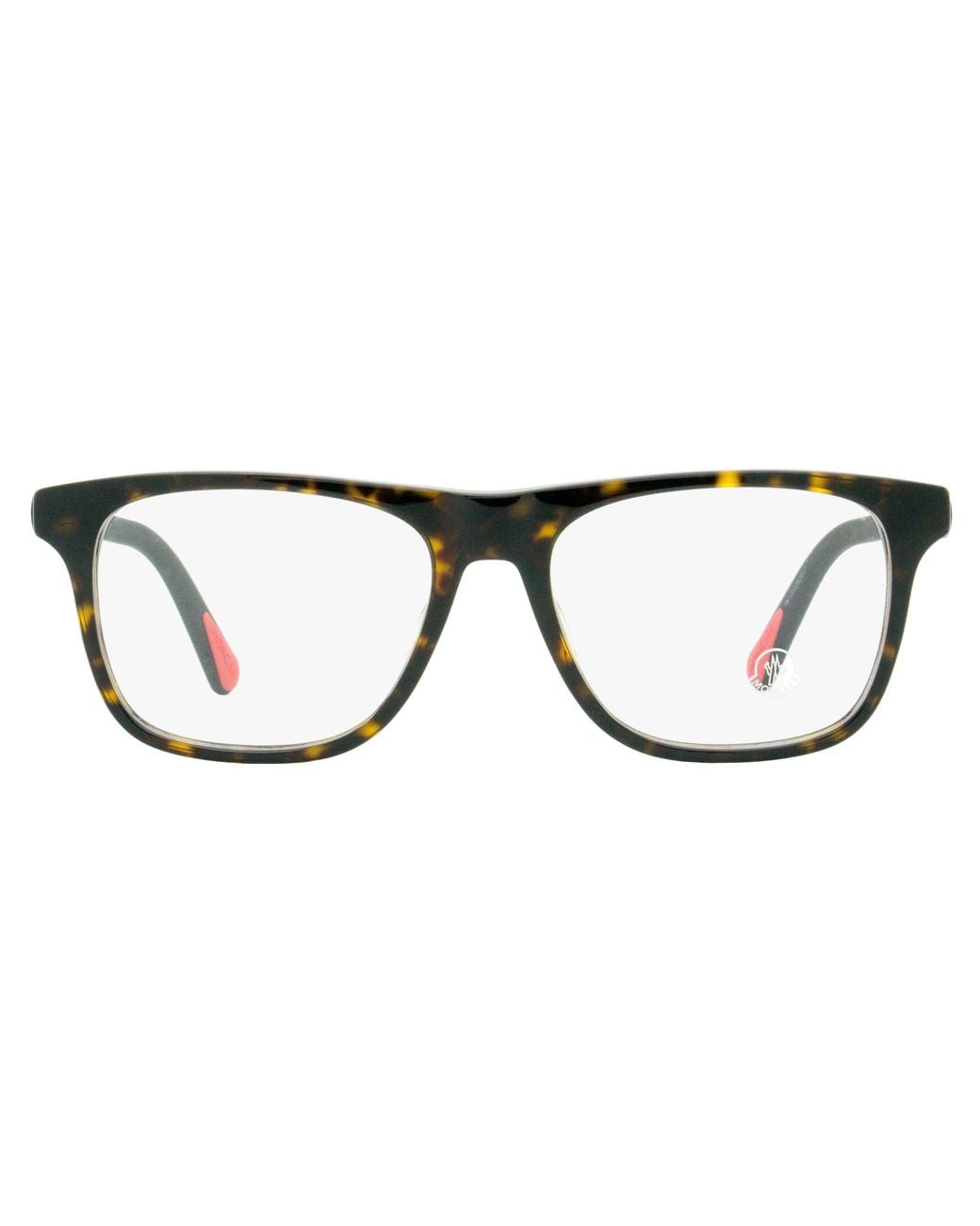 Moncler Black Moncler Ml5161 Rectangular Acetate Eyeglasses for men