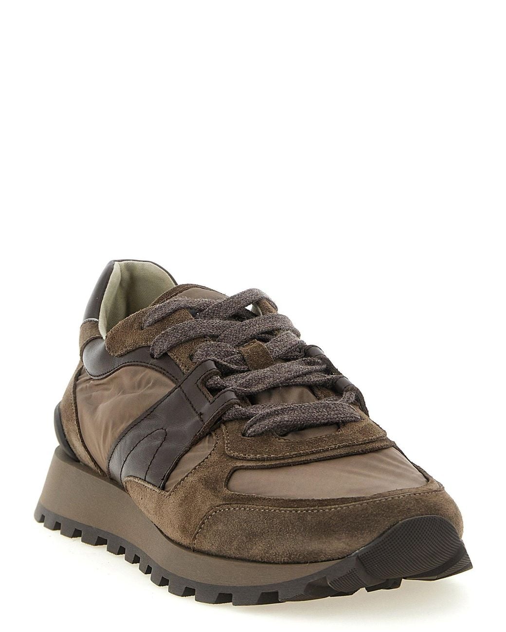 Brunello Cucinelli Brown Active Sneaker