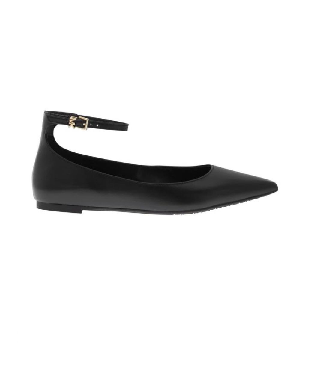 michael kors black patent leather flats