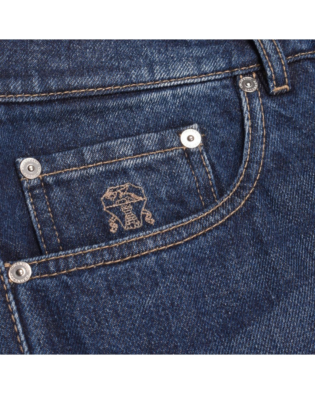 Brunello Cucinelli Blue Pants for men