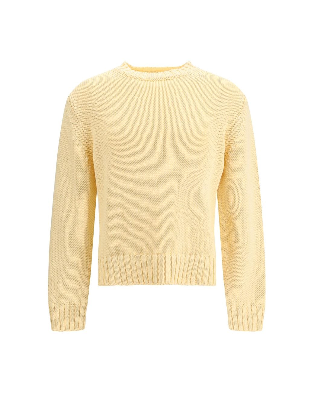 sunflower White Frederik Sweater Cotton for men