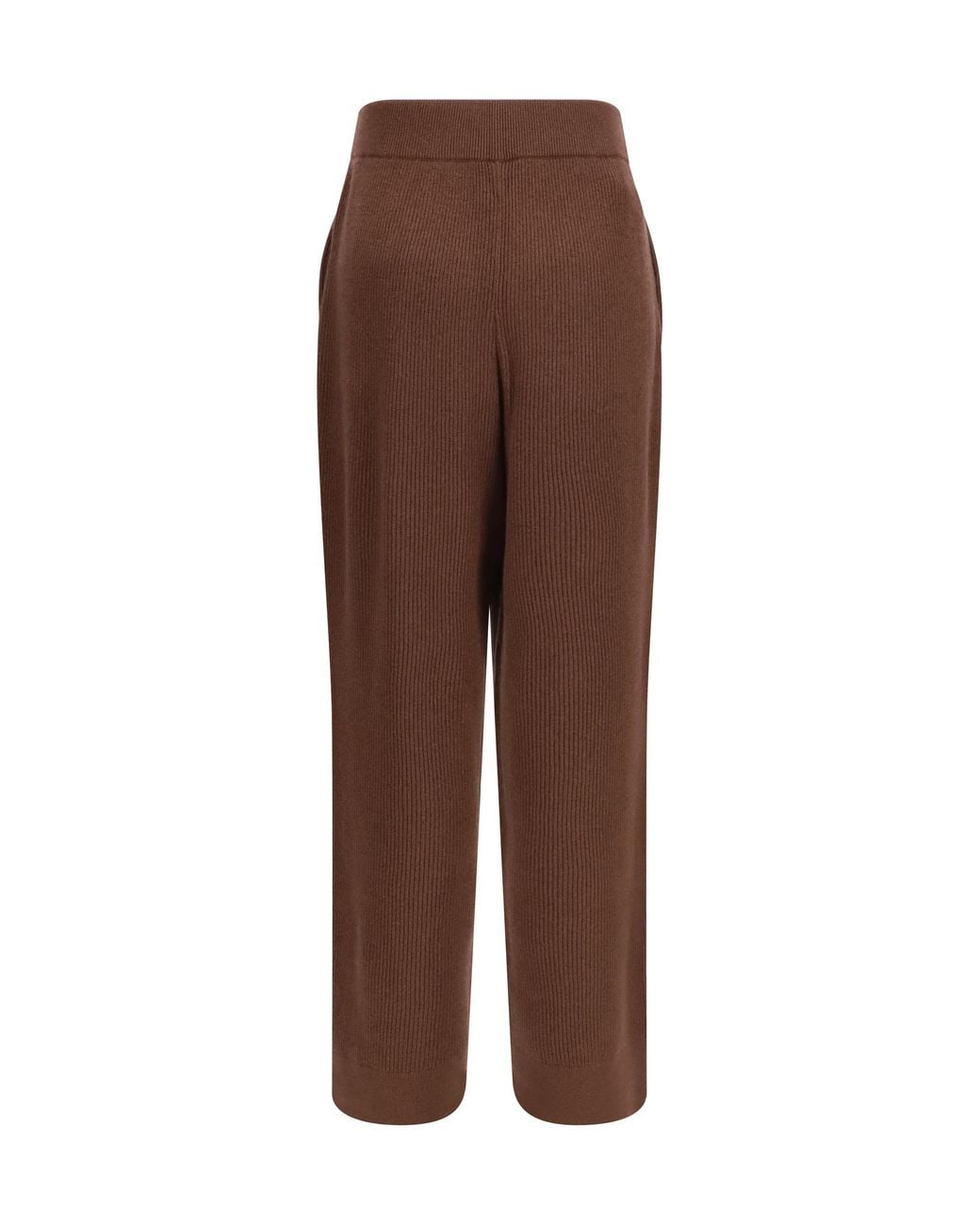 Brunello Cucinelli Brown Pants Cashmere-Blend