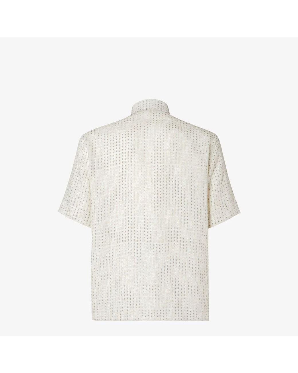 Fendi White Fendi Shirt for men