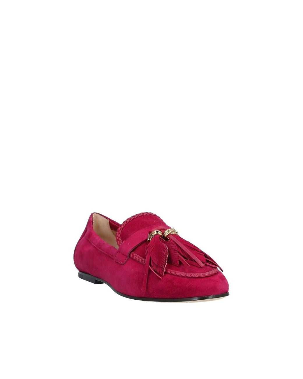Tod's Red Tods Feather Loafers Xxw79A0Ar90D8Wr819