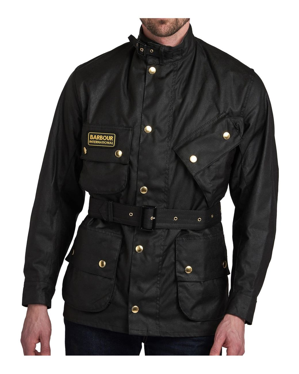 Barbour B.intl Original Waxed Jacket Mwx0004bk51 in Black for Men 