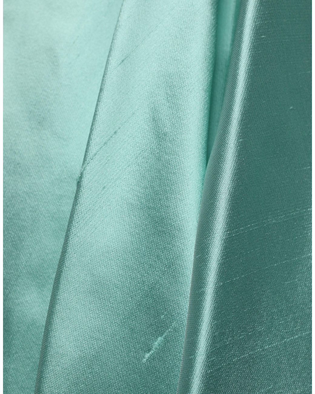 Dolce & Gabbana Blue Satin High-Waisted Pleated A-Line Midi Skirt Silk