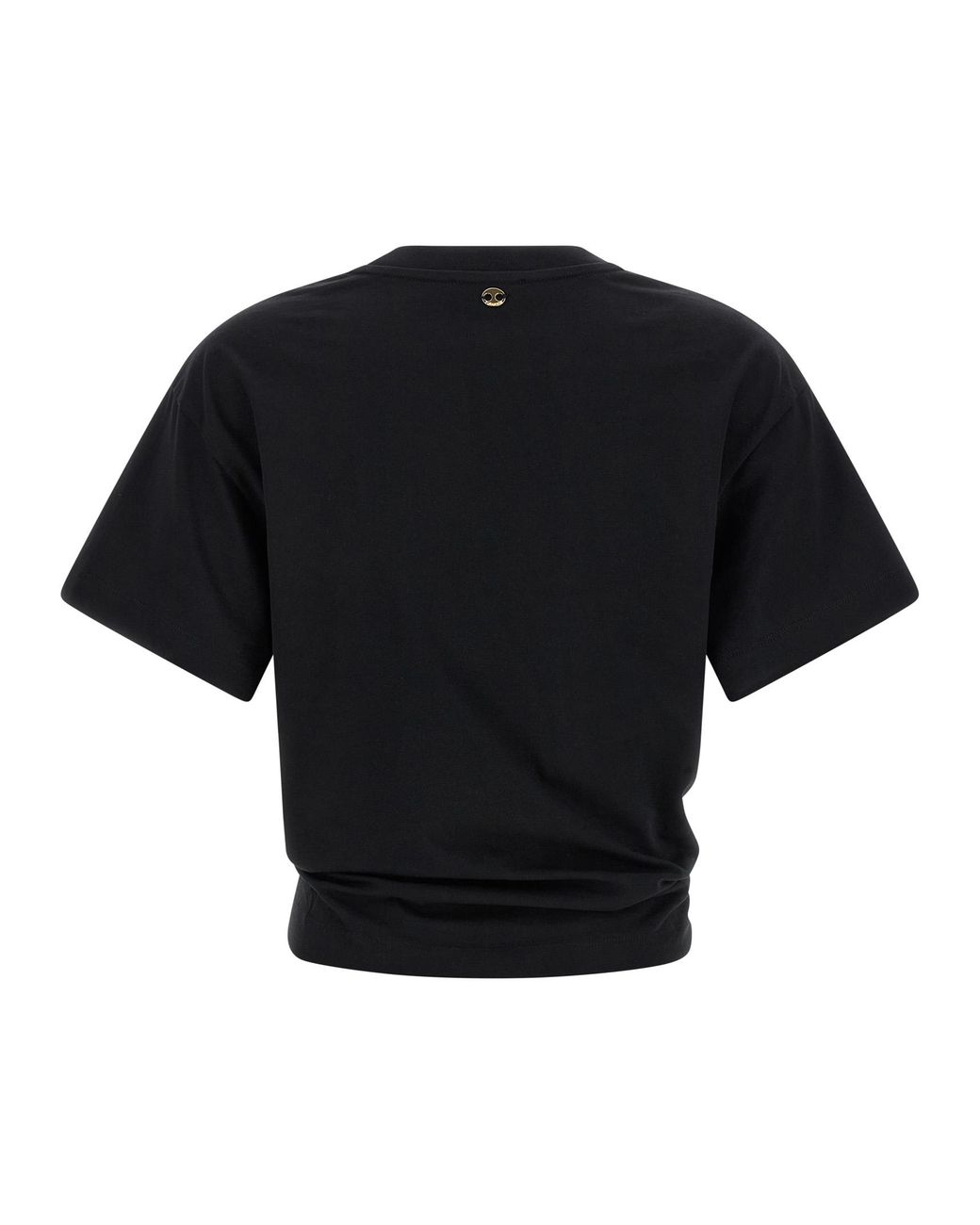 Rabanne Black Piercing T-Shirt Cotton