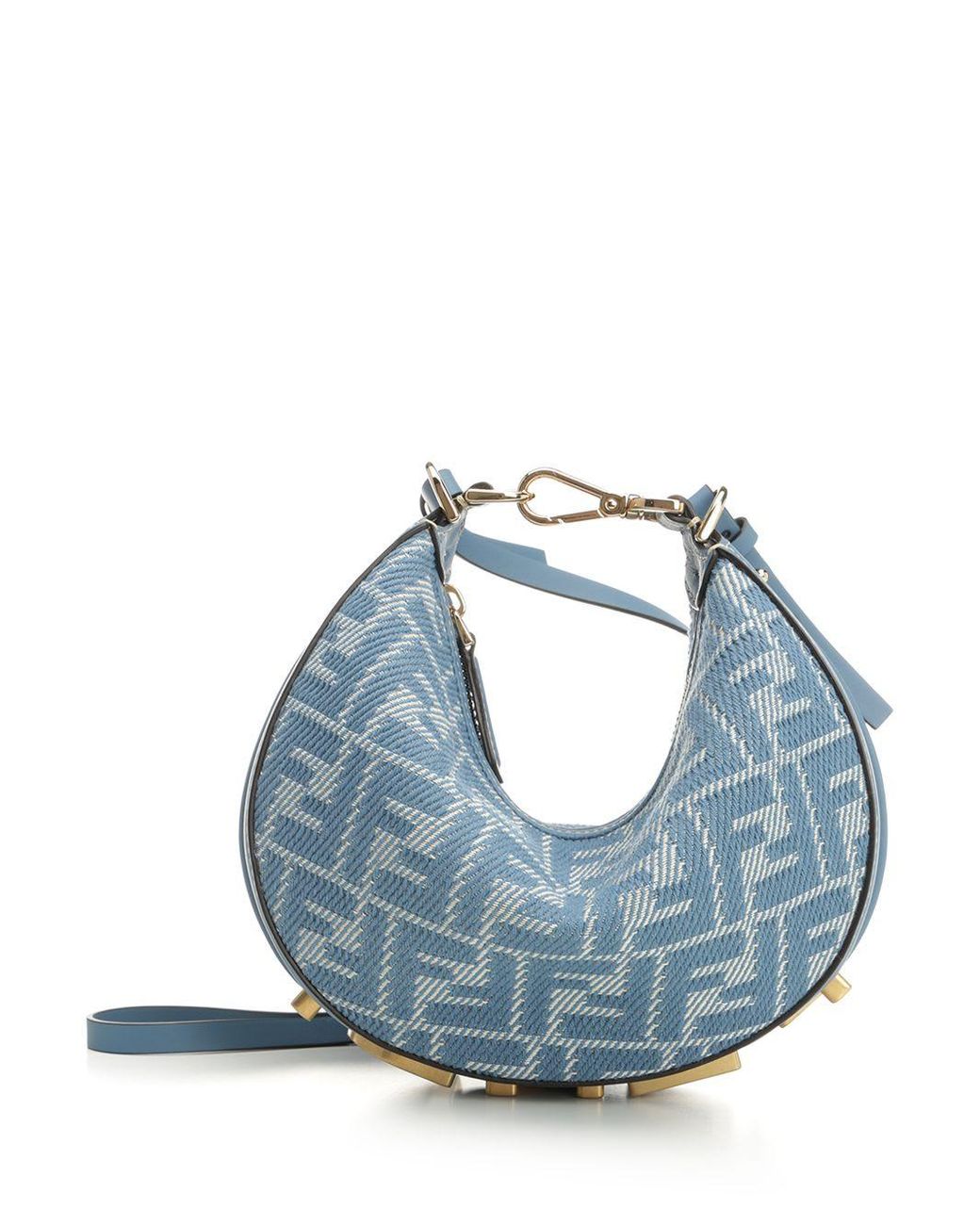 【関税＆送料込み】Fendi Graphy Mini Hobo Bags Fendigraphy Mini Leather Black | Fendi