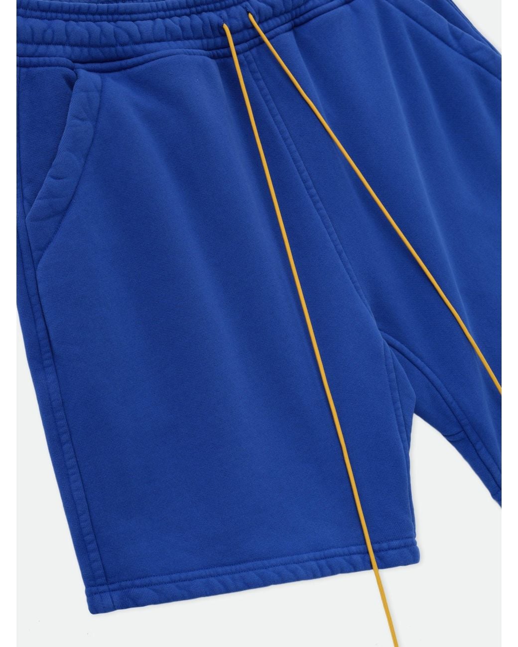 Rhude Blue Cobalt Sweat Shorts for men
