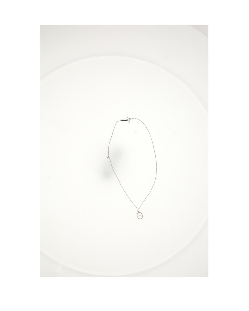 Dior White Necklace Bee for men