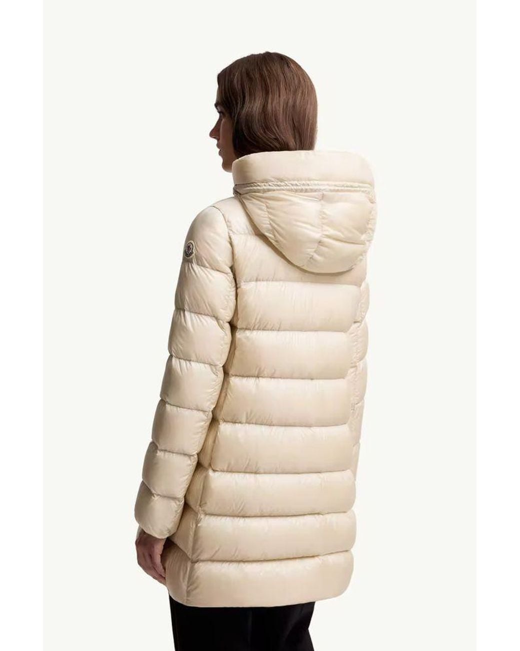Moncler Natural Moncler Quilted Down Down Jacket