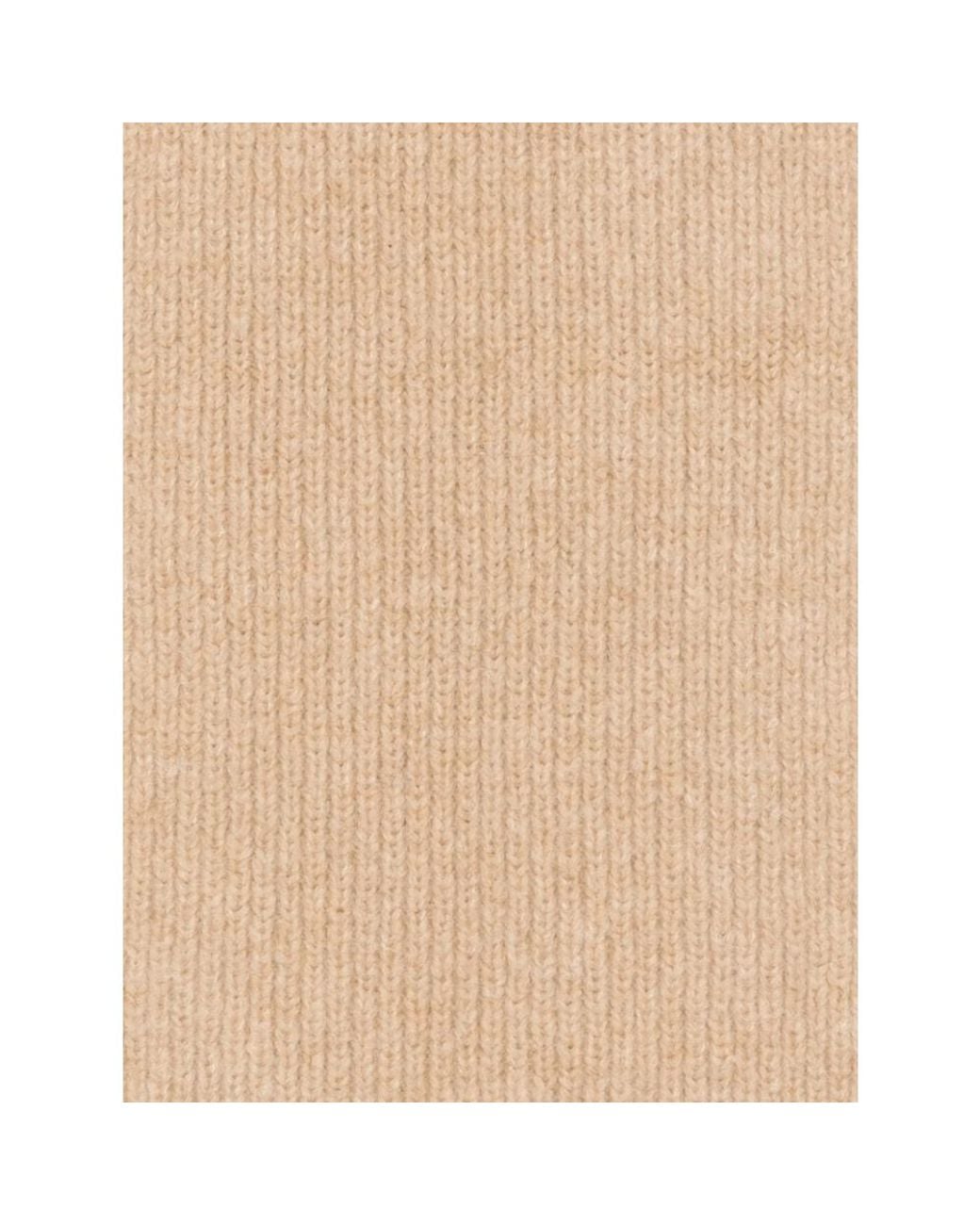 Dries Van Noten White Scarf Ribbed Knit Alpaca Wool for men