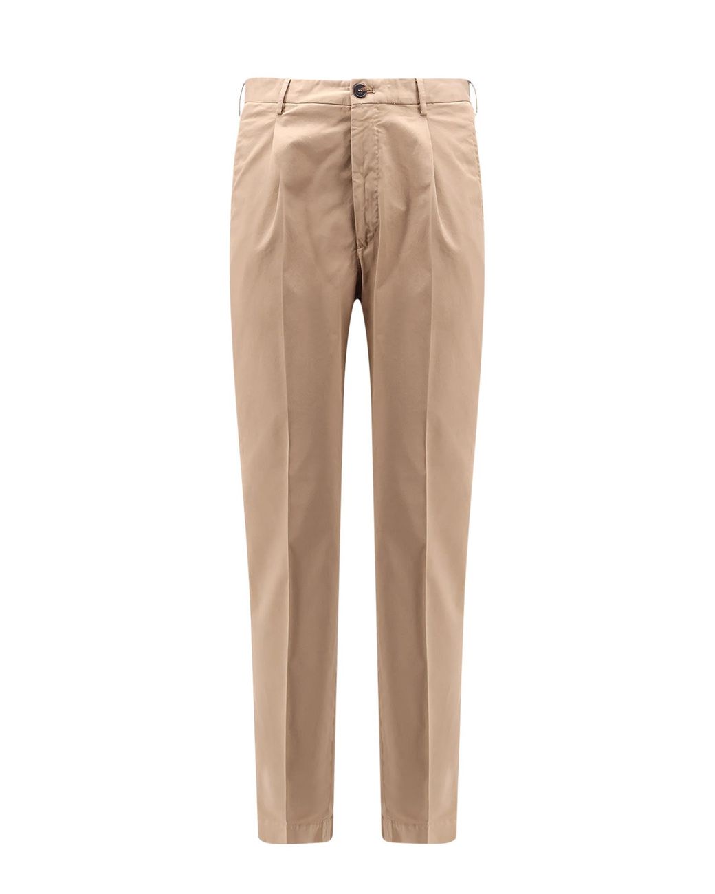 NUDE Cotton trouser with pinces バック Incotex Pattern 54 Stretch Cotton Trouser With Pinces in