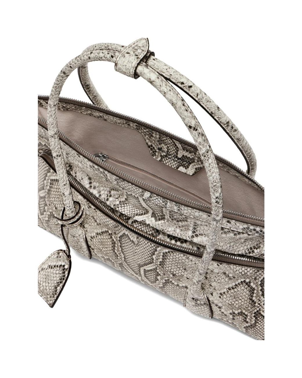 Maison Margiela Gray Shoulder Bag Goatskin- Goat Skin