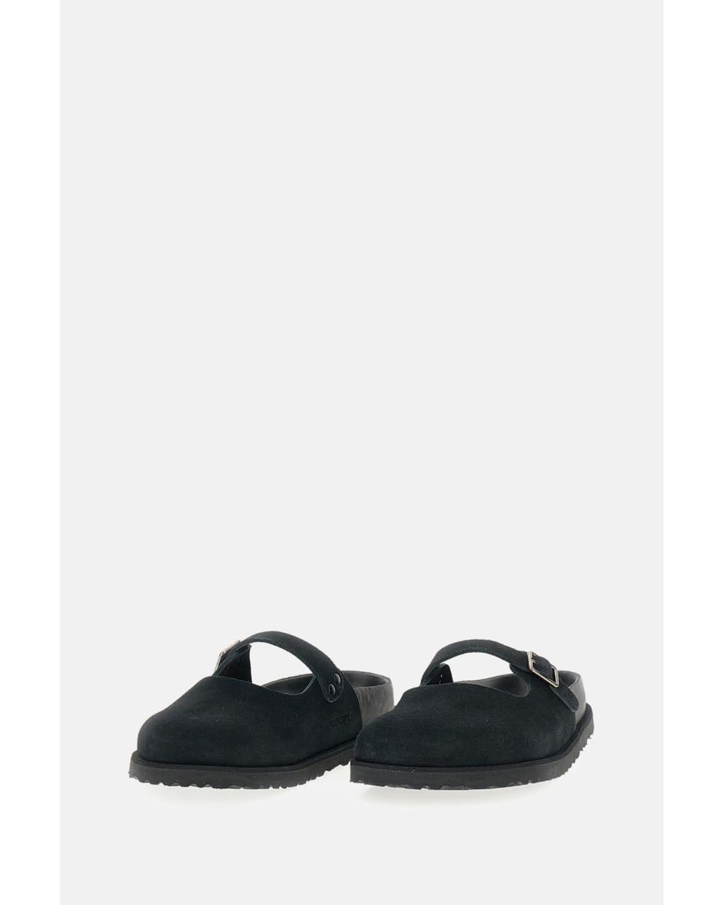 Birkenstock 1774 Becomes Berlin Maria Suede in Black | Lyst