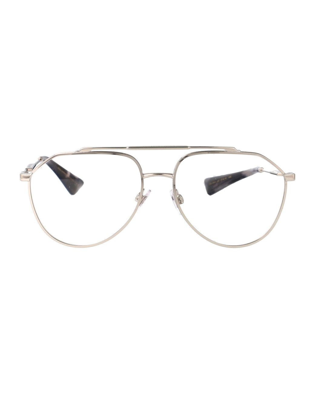 Dolce & Gabbana Multicolor Dolce & Gabbana Metal Optical Glasses for men