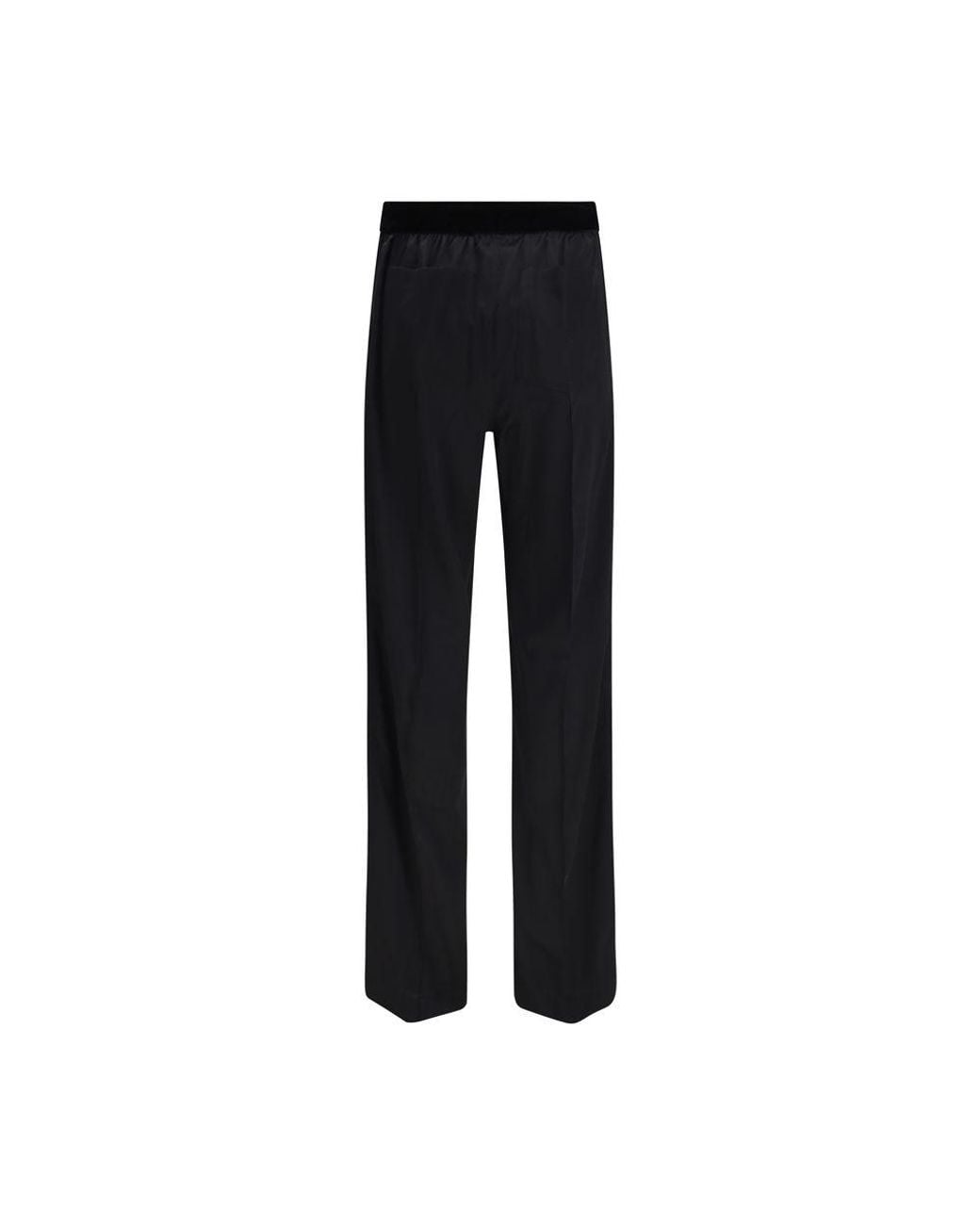 Tom Ford Black Silk Casual Pants