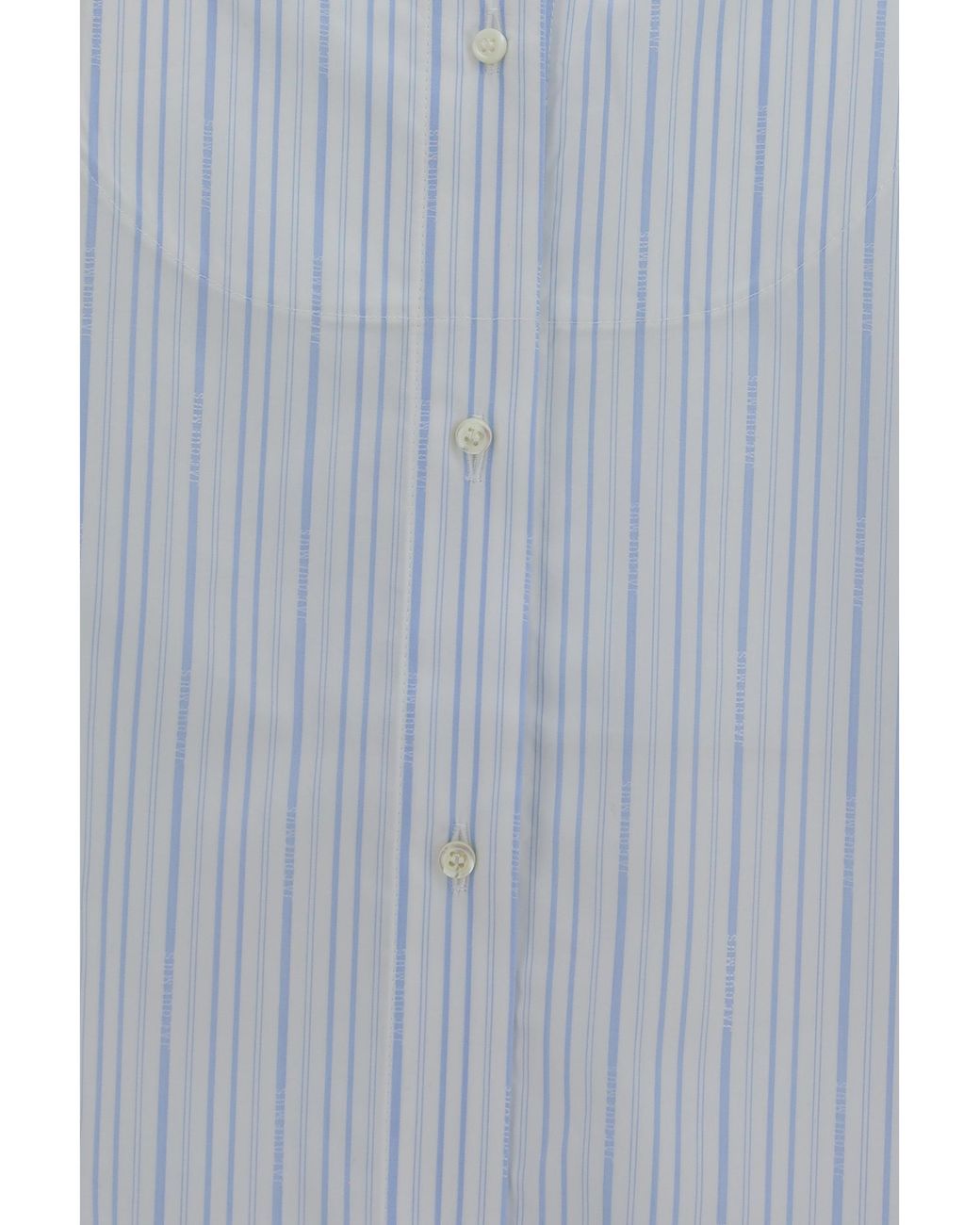 Jacquemus Gray Citta Cotton-Poplin Shirt