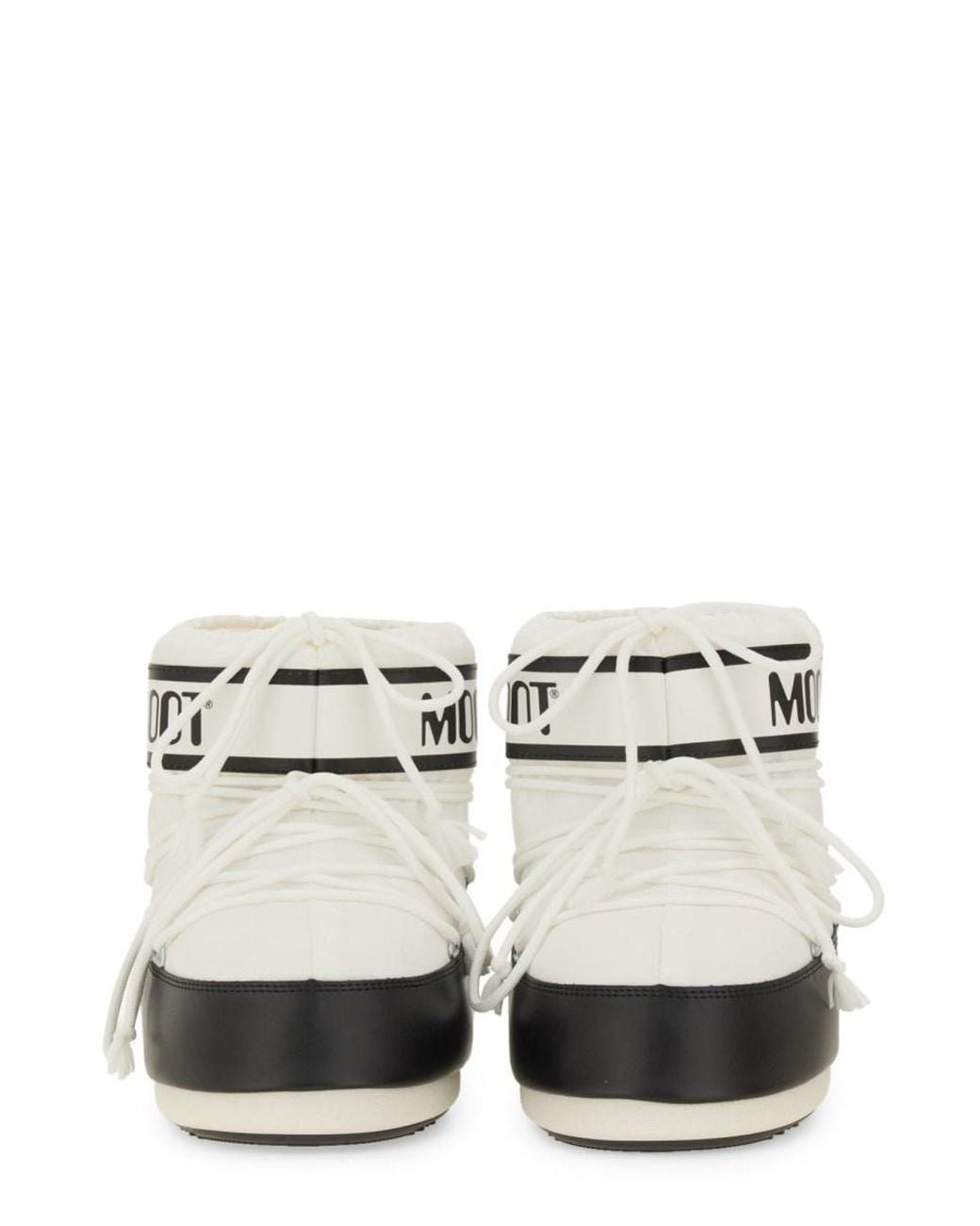 Moon Boot White Icon Low Boots Polyamide